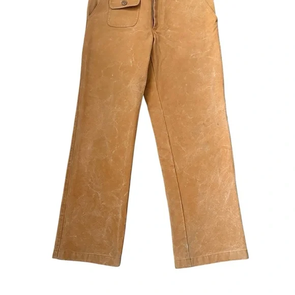 RARE S2W8 Made in USA Heavy Cotton Durable Pants Beige Size 30